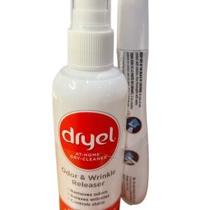 Dryel Combo Pack: Odor & Wrinkle Release and Stain remover